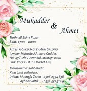 Düğün - Mukadder ZEREN & Ahmet SALTIK (18.10.2020)