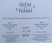 Düğün - İrem SOLMAZ & Hami AKTAŞ (10.07.2021)