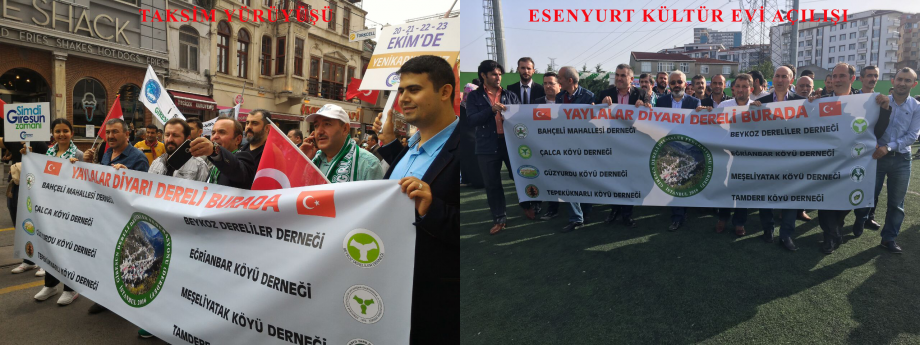Taksim Yürüyüşü ve Esenyurt Giresunlular Kültür Evi Açılışı 2016
