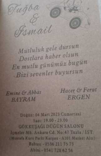 Düğün - Tuğba BAYRAM & İsmail ERGEN (04.03.2023)