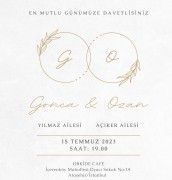 Nişan - Gonca YILMAZ & Ozan AÇIKER (15.07.2023)