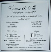 Düğün - Cansu AKTAŞ & Ali ALBAYRAK (11.05.2024)