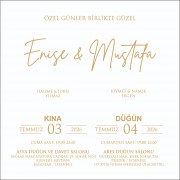 Düğün - Enise YILMAZ & Mustafa ERGEN (04.07.2026)